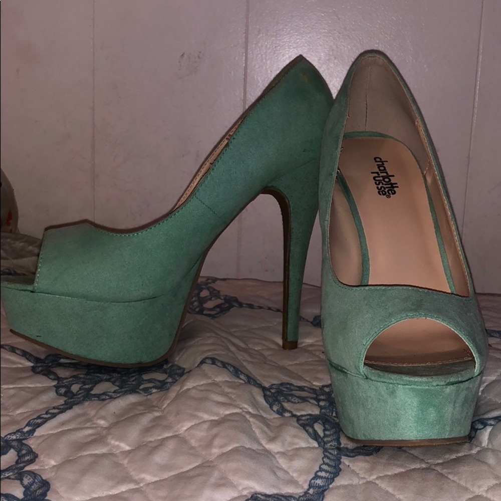 Baby Blue Heels